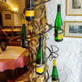 Decorative wine bottle holder